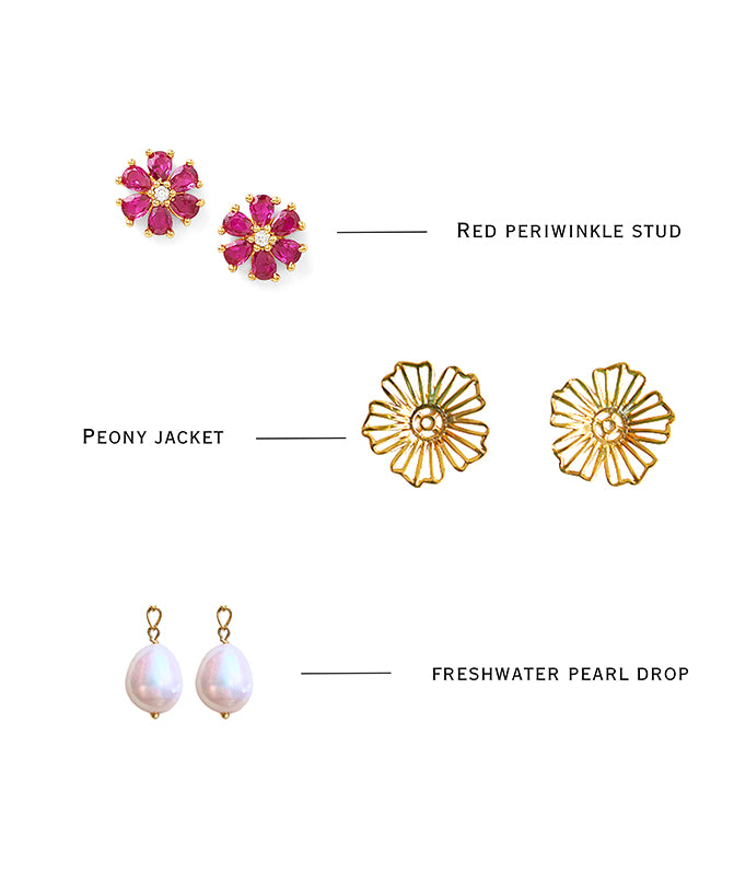 Adya 4 in 1 earring