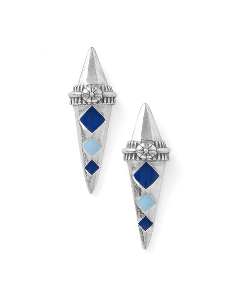 Blue Armour Stud