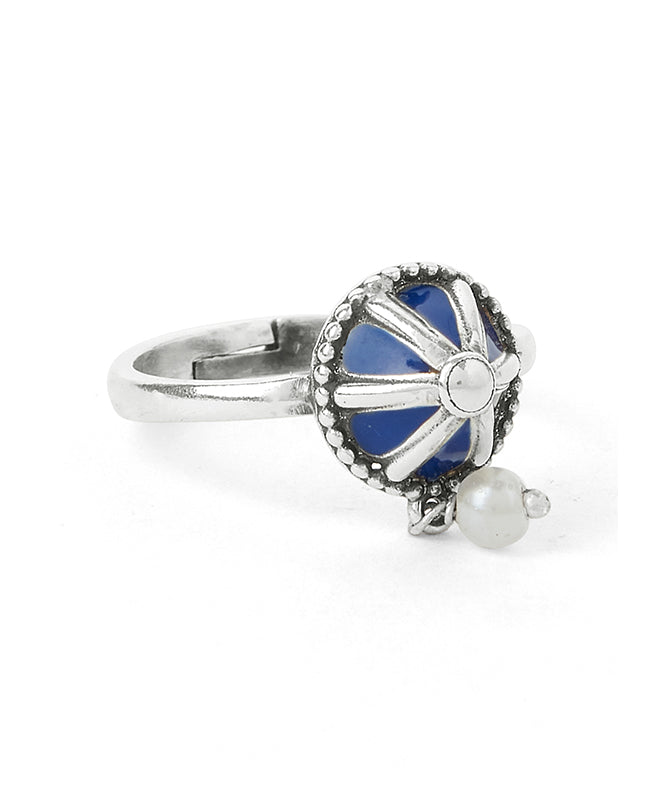 Indigo Dome Ring