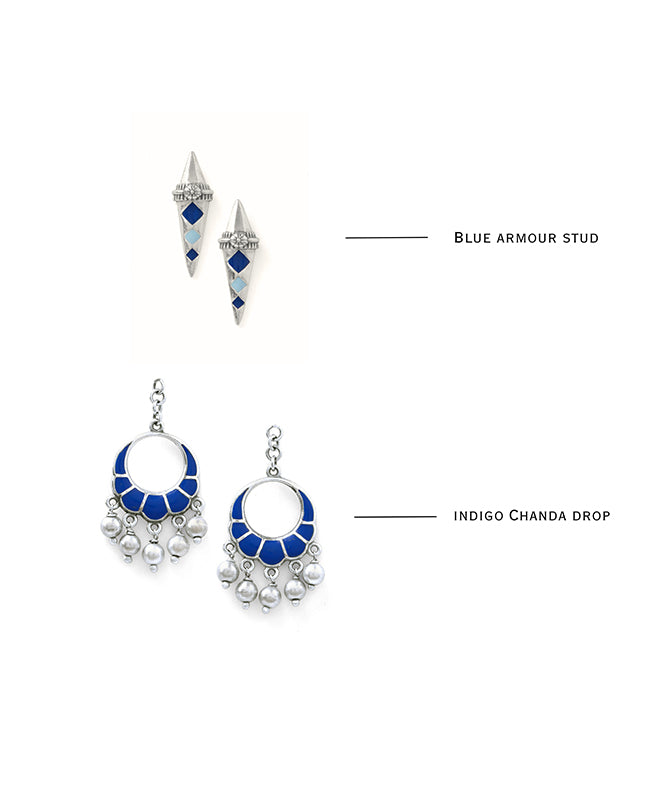 Anoha 2 in 1 earring