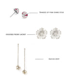 Arya- 4 in 1 earring