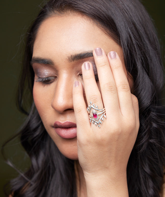 Lal Dhaal Ring