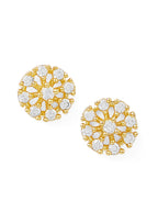2 in 1 Sterling Silver Tara Earring with Detachable Chain Drop