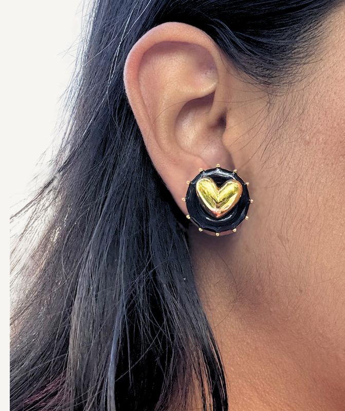 Gilded Love Stud