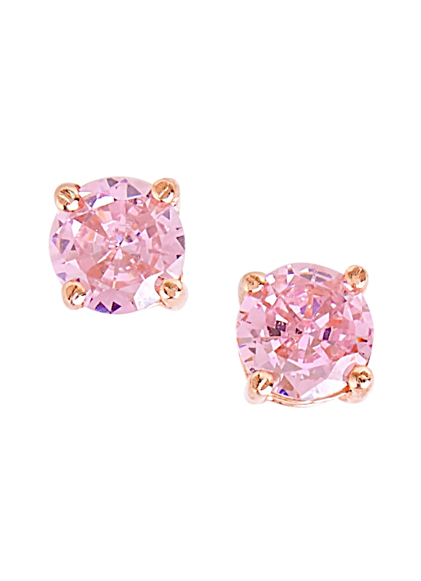 4 in 1 Pure Silver Detachable Daisy Jhumki Earring in Pink
