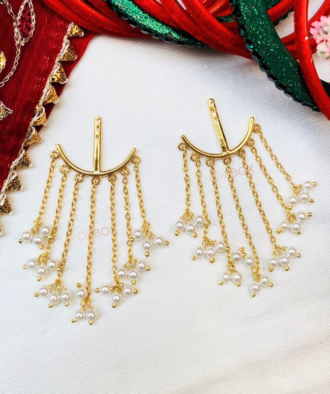 Pearl Jhalar ear jacket G