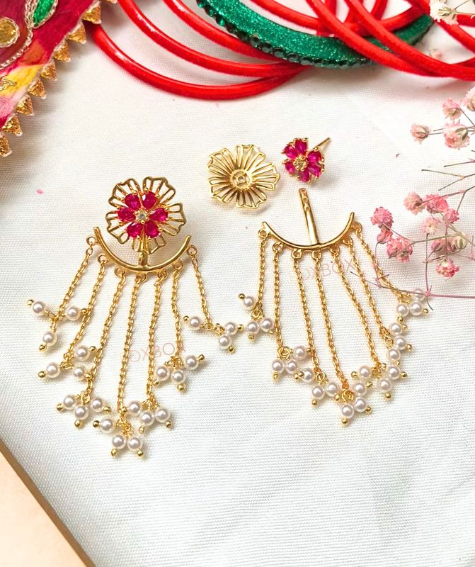 Afra 4 in 1 earring
