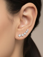 925 Silver Stary Night Earcuff S