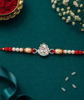 925 Pure Silver Ganesha Rakhi
