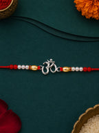 925 pure Silver OM Rakhi