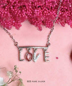 Love pendant chain 1