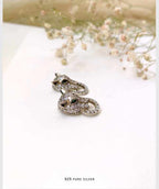 Panther ear stud 1