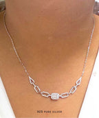 Baguette necklace 2