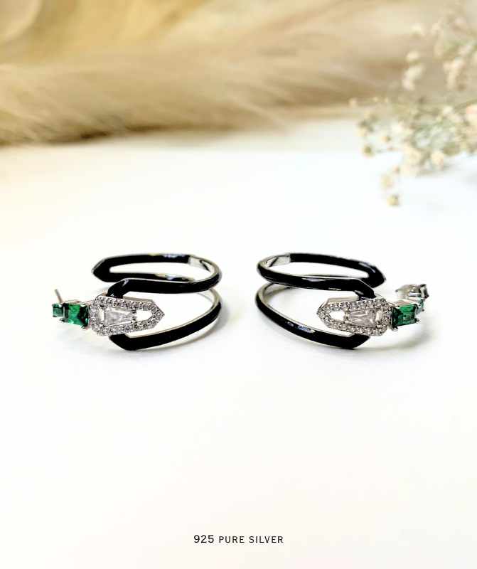 Black J hoop 1