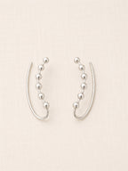 925 Pure Silver Ball Earcuff