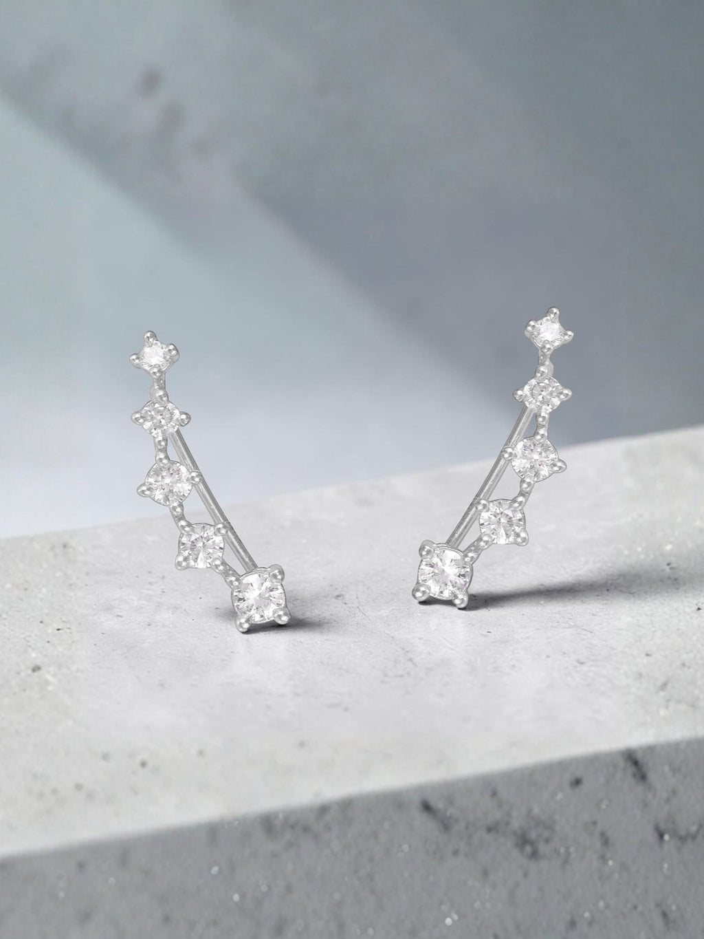 925 Silver Stary Night Earcuff S