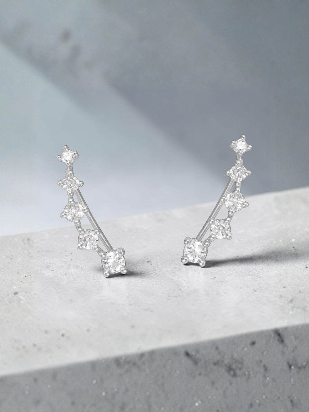 925 Silver Stary Night Earcuff S