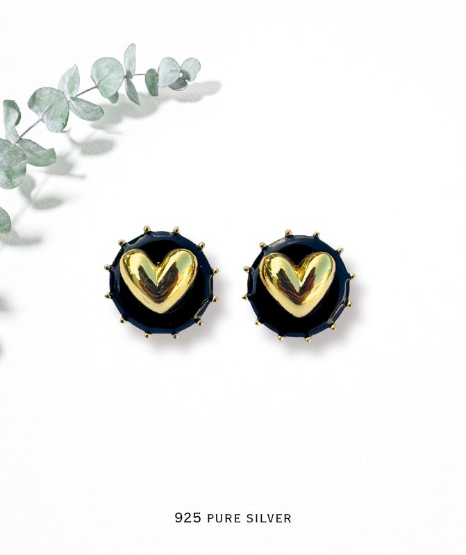 Gilded Love Stud