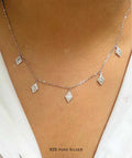 Cz Charm Necklace 4