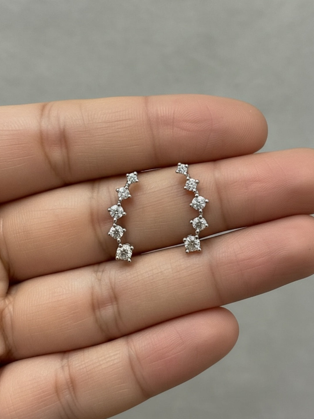 925 Silver Stary Night Earcuff S