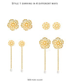 Ganga 4 in 1 earring