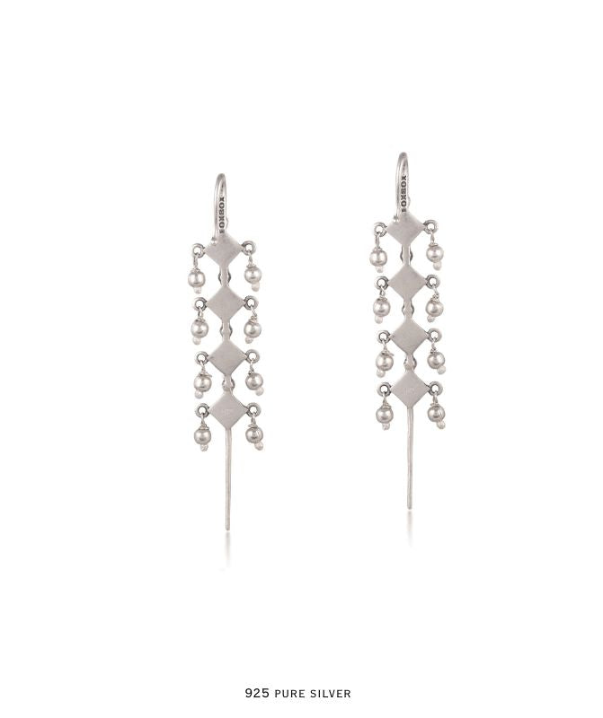 925 Pure Silver Chaukhat Earcuff