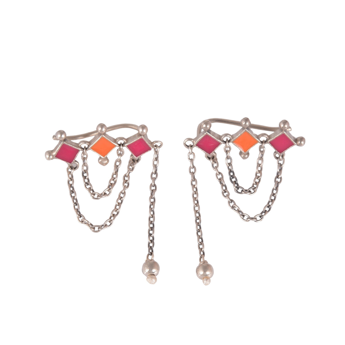 925 Silver Chakor Earcuff