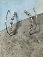 925 Pure Silver Ball Earcuff