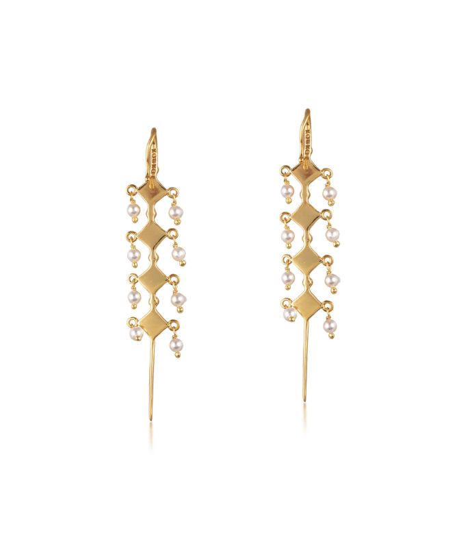 Lal Chaukhat earcuff G