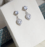 4 in 1 Pure Silver Detachable Ella earring
