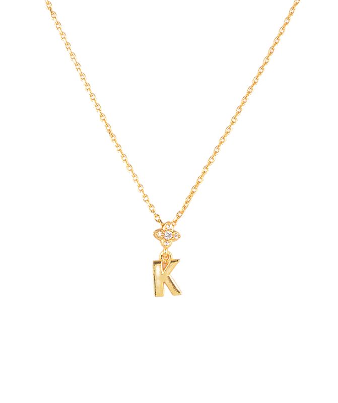 Alphabet Chain Pendant