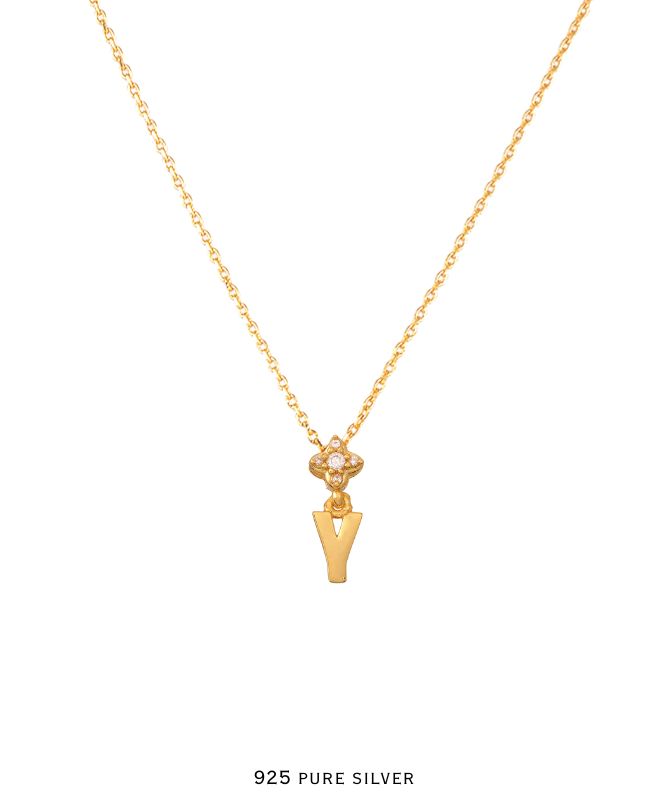 Alphabet Chain Pendant