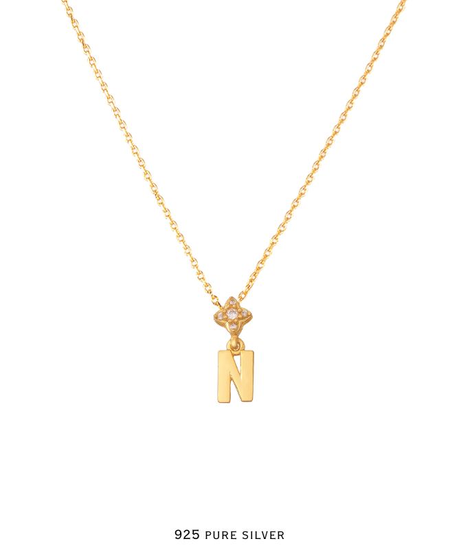 Alphabet Chain Pendant