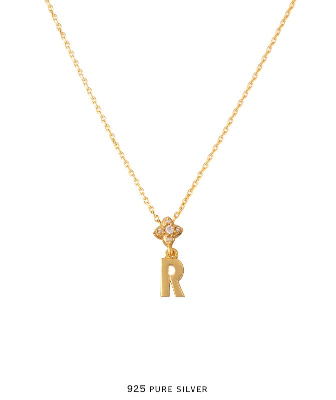 Alphabet Chain Pendant