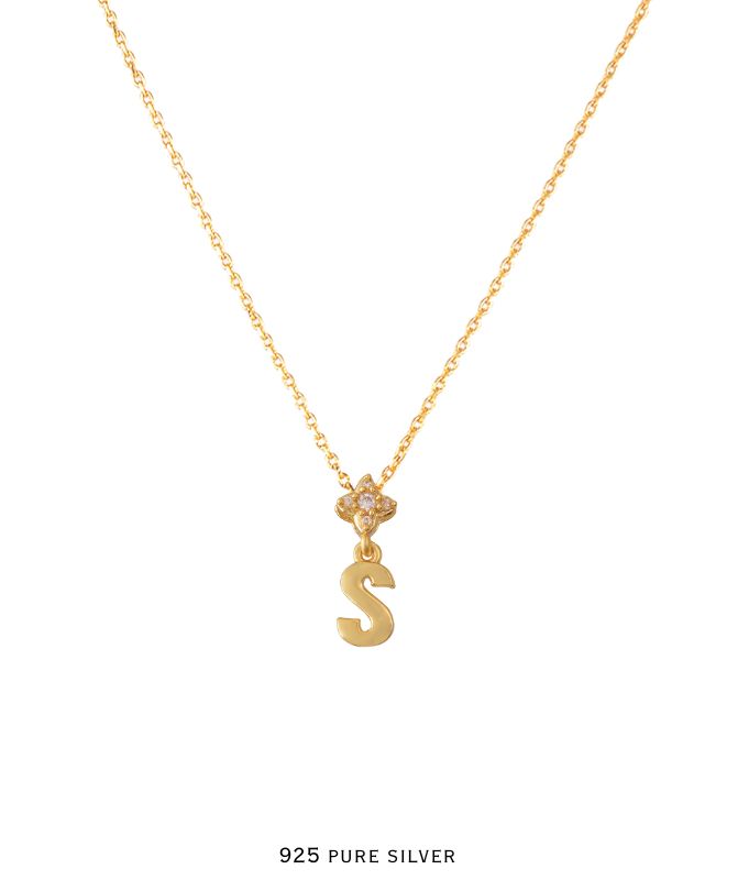 Alphabet Chain Pendant