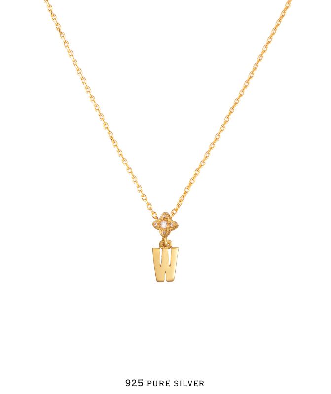Alphabet Chain Pendant