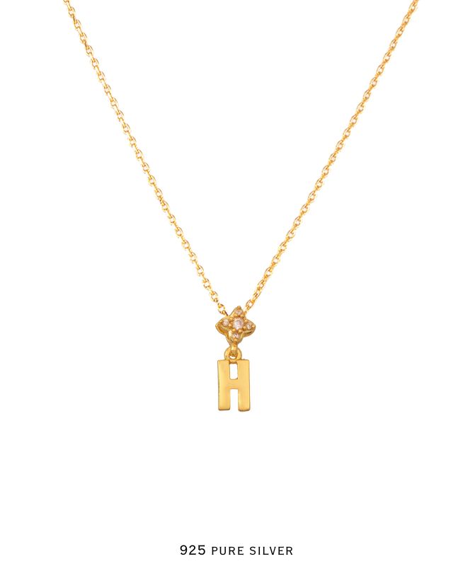 Alphabet Chain Pendant