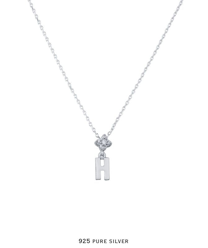 Alphabet Chain Pendant