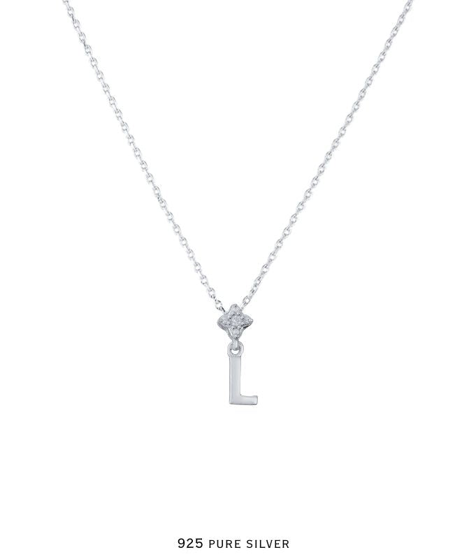 Alphabet Chain Pendant