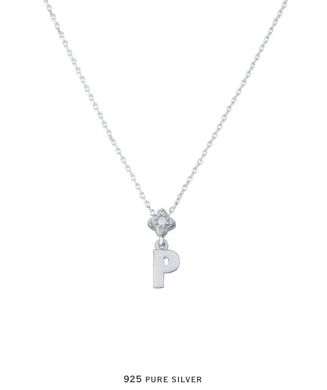 Alphabet Chain Pendant