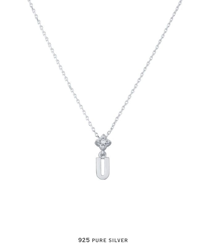 Alphabet Chain Pendant