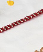 Rakshamoli 26 Silver Beads