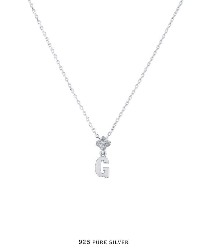 Alphabet Chain Pendant