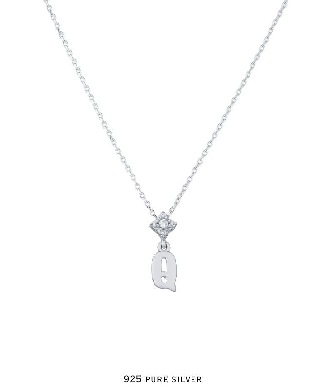 Alphabet Chain Pendant