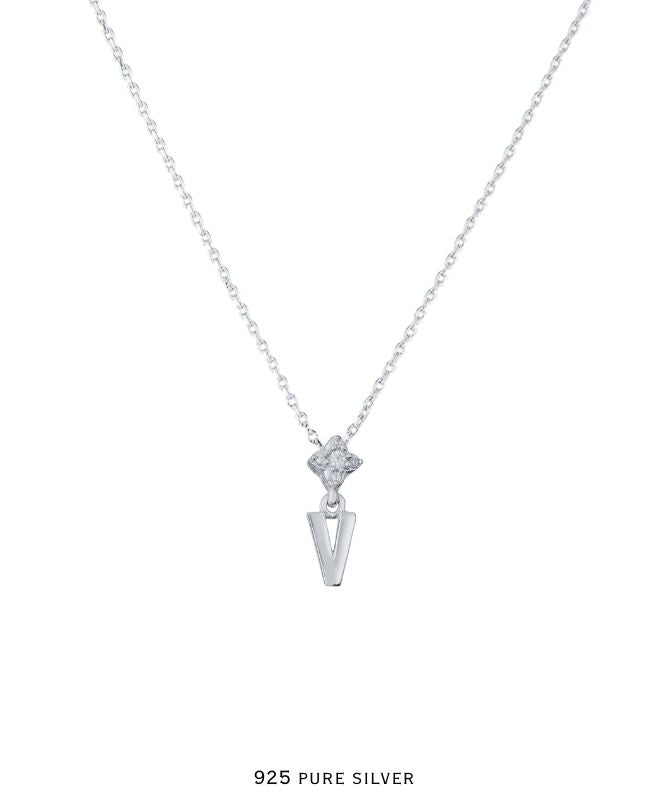 Alphabet Chain Pendant