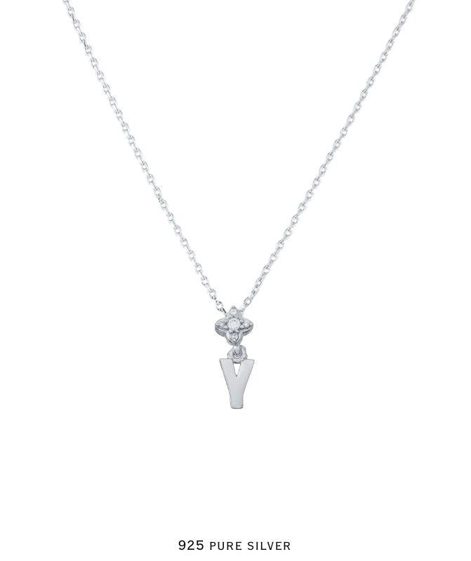 Alphabet Chain Pendant