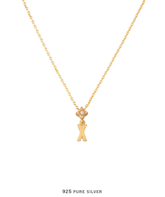 Alphabet Chain Pendant