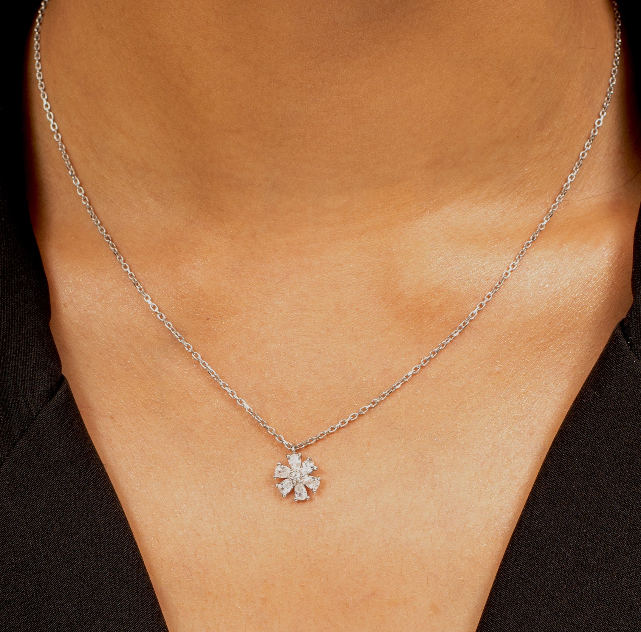 Periwinkle Chain Pendant