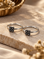 Clara Pure Silver Toe Ring