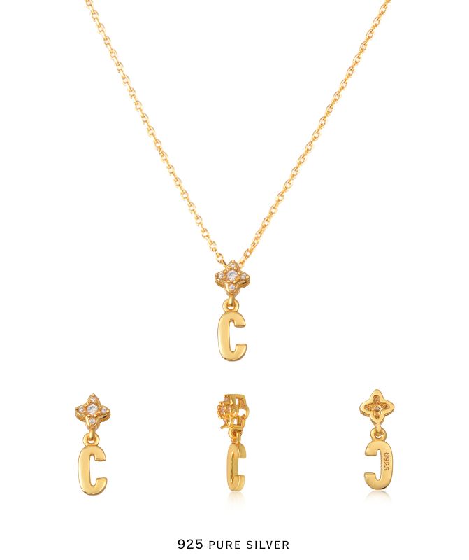 Alphabet Chain Pendant